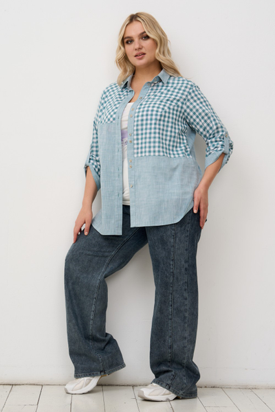 Джинсы Вайб 924001 серый 50,58,60,64р