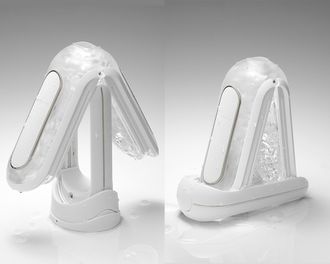 TENGA Мастурбатор Flip Zero с вибрацией белый