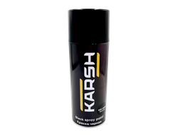 KARSH Краска акриловая RAL9005 чёрная матовая Black matt 400 мл аэрозоль