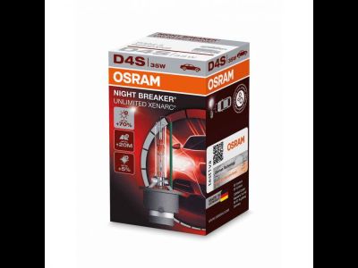 Ксеноновая лампа D4S OSRAM 66440XNB Night Breaker Unlimited Xenarc (+70%), 1шт