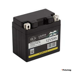 Аккумулятор для мототехники SKN LiFePO4 YTX5L-BS (12V/5Ah/80A)