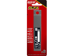 OLFA 100 мм, 6 шт, лезвие (OL-BS08-6B)