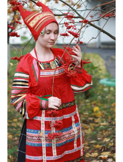 Русский народный женский костюм "Паневный комплекс"