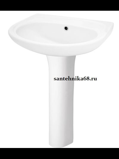 Раковина с пьедесталом Santek Сантек Анимо 60