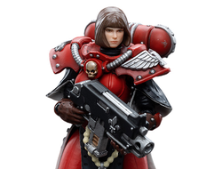 Сестра Битвы Ордена Кровавой Розы Лонелль (Warhammer 40k) - КОЛЛЕКЦИОННАЯ ФИГУРКА 1/18 Adepta Sororitas Battle Sisters Order of the Bloody Rose Sister Lonell (JT4522) - JOYTOY