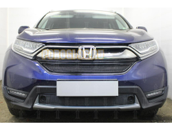 Защита радиатора Honda CR-V V 2016- black низ PREMIUM