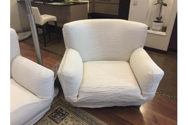 ЧЕХОЛ НА КРЕСЛО АЛЬБА КРЕМОВЫЙ