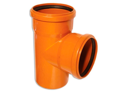 160 тройник на 160 угол 87 ПП ПОЛИТЭК наруж