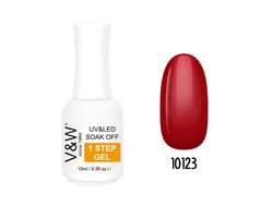 Гель-лак однофазный ONE STEP 15 мл.-- Gel Lac ONE STEP, 15 ml--- 10123
