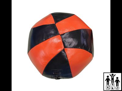 Мяч медбол 3кг из тента. Диаметр 21см DNN