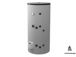 Комбинированный напольный водонагреватель с одним теплообменником Eldom 500 литров эмалированный