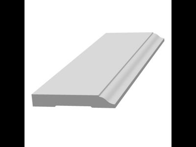 Плинтус Base 0001 - 83*12*2440мм