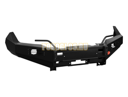 Передний силовой бампер серии Трофи на Nissan Navara III (D40 STX) 2010-2015 (02.047.03)
