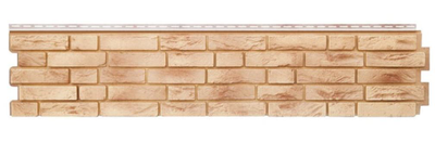 Фасадная панель "Демидовский кирпич", цвет песок | ЯФасад