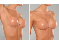 Универсально применимый бюст из силикона для выхода в свет и повседневного ношения бюстгальтера.