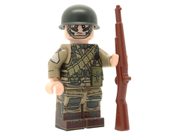 Американский десантник Вторая мировая война | United Bricks WW2 U.S. Paratrooper (Variant 2)