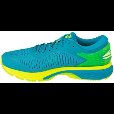 Asics Gel-Kayano 25 Голубые с желтым