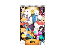 Блокнот Андертейл №6