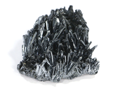 Антимонит, эстетичная друза кристаллов, Китай (92*75*43, 303 г) №18454