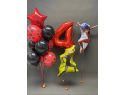 Набор шаров с Леди Баг №17