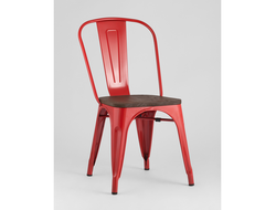 Стул TOLIX WOOD красный глянцевый