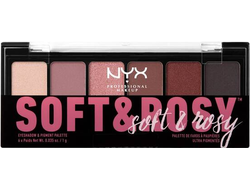 Палитра теней 6 цветов NYX Soft & Rosey