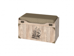 Детская Мираж-1- Секция №10 Сундук Дуб баррик