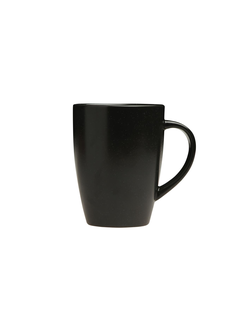 Кружка 250 мл фарфор цвет чёрный