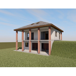 Двухэтажный дом с четырьмя спальнями 141м² (S91)