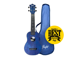 FLIGHT TUS 35 DB - укулеле Travel, сопрано, синяя