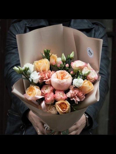 Букет "Peach mood"