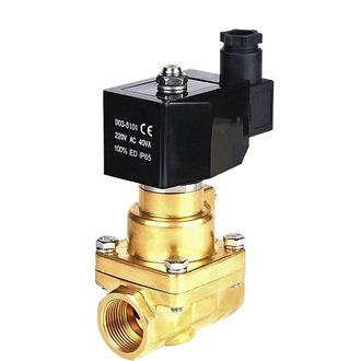 клапан электромагнитный нормально-закрытый pn25 Δp0,4 dn32 1.1/4" a.valve brk-05-032