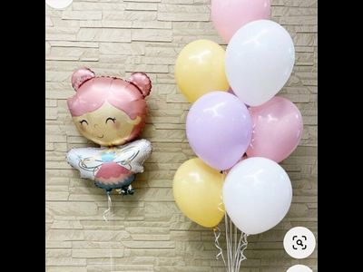 10 шаров на грузе + фигура