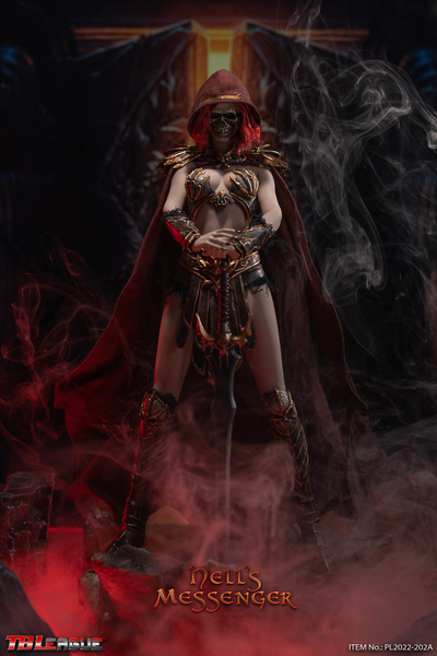 Адская вестница в золотом - КОЛЛЕКЦИОННАЯ ФИГУРКА 1/6 Hell's Messenger Golden (PL2022-202A) - TBLeague