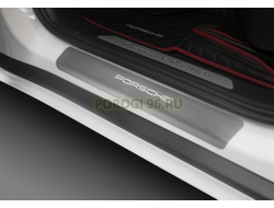 Накладки на пороги для Porsche Cayenne III 2017-