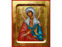 Виктория Никомидийская, Святая мученица. Рукописная православная икона.