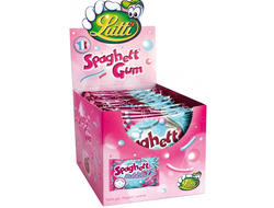 Жевательная резинка  Spaghetti Gum Bubblizz 35g (24 шт)