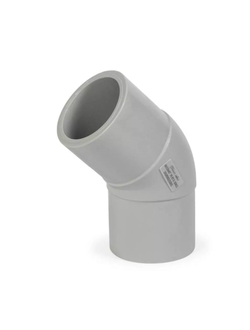 PERT отвод 45 литой для ГВС SDR11