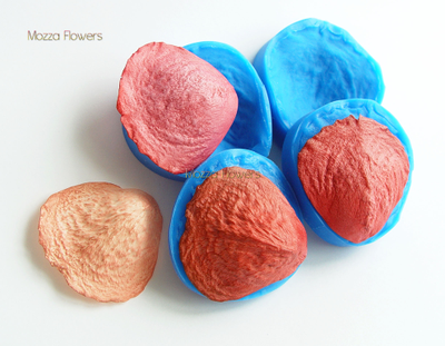 "Лепесток увядшей розы " силиконовый молд  (вайнер)