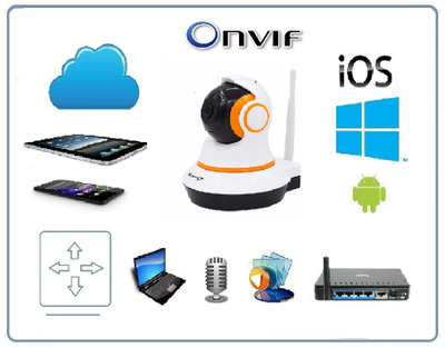 Zjuxin. Видеоняня моторизированная WiFi/LAN видеокамера с DVR, HD 960р (icSee)