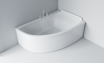 Astra-Form ванна Анастасия Solid Surface правосторонняя 182/125 см белая матовая