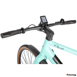 Электровелосипед Eltreco Olymp бирюзовый