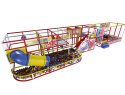 Активити лабиринт «Комикс бум» 14,4х3,6х2,5м.