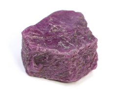 Корунд красный (рубин), кристалл, Мьянма (30*24*14 мм, вес: 29 г) №24855