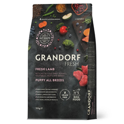 Grandorf Fresh Puppy сухой корм для щенков всех пород с ягненком и бататом, 10 кг