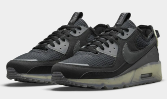 Nike Air Max 90 Terrascape Black (Экокожа) сбоку