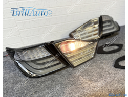 Стопы Toyota Camry 50 стиль BMW черные дымчатые