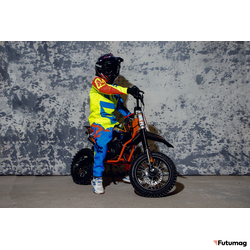 Мотоцикл миникросс MOTAX 60 (PS) Бело-зеленый