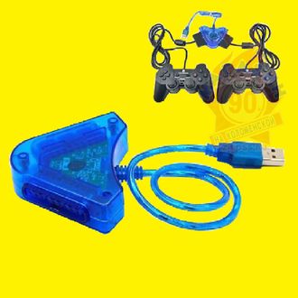 USB Конвертер-адаптер PS1, PS2, PSX для PC