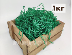 Бумажный наполнитель, пергамент изумруд, 1 кг